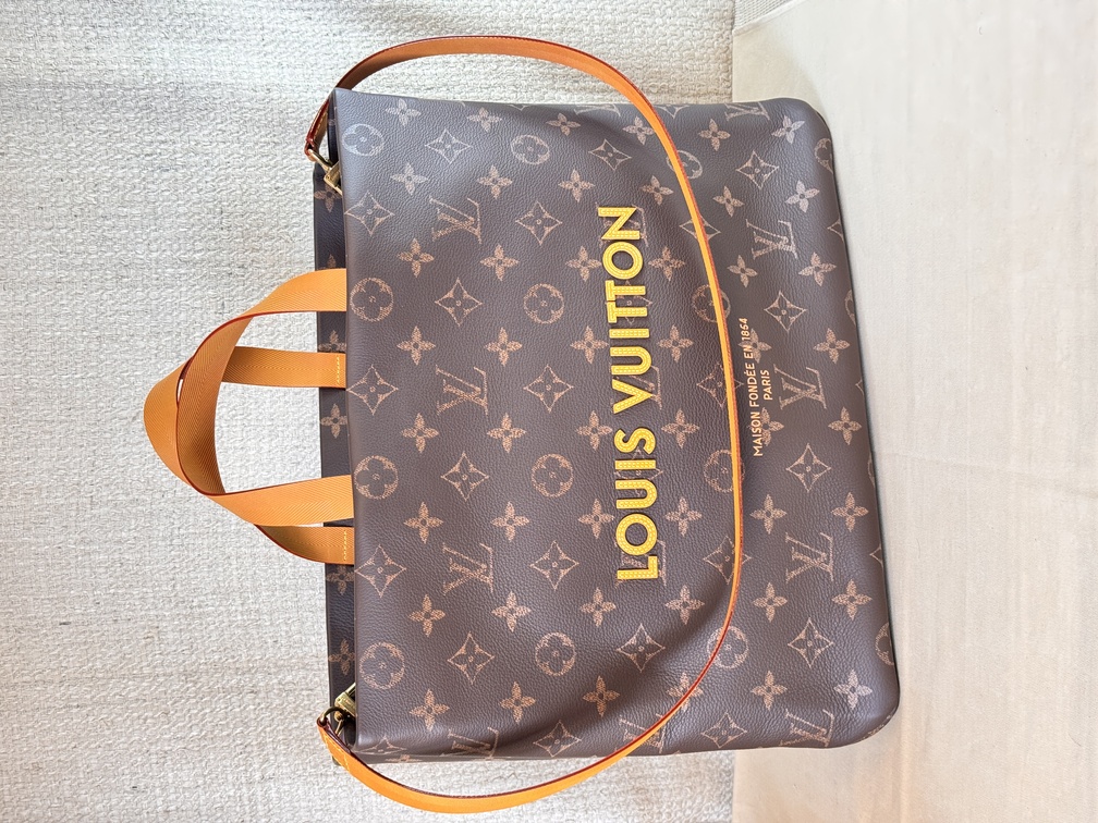 100% Original Louis Vuitton Shopper Tote MM Monogram M13928